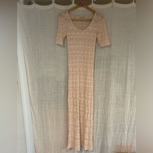Free People stretch lace dress
